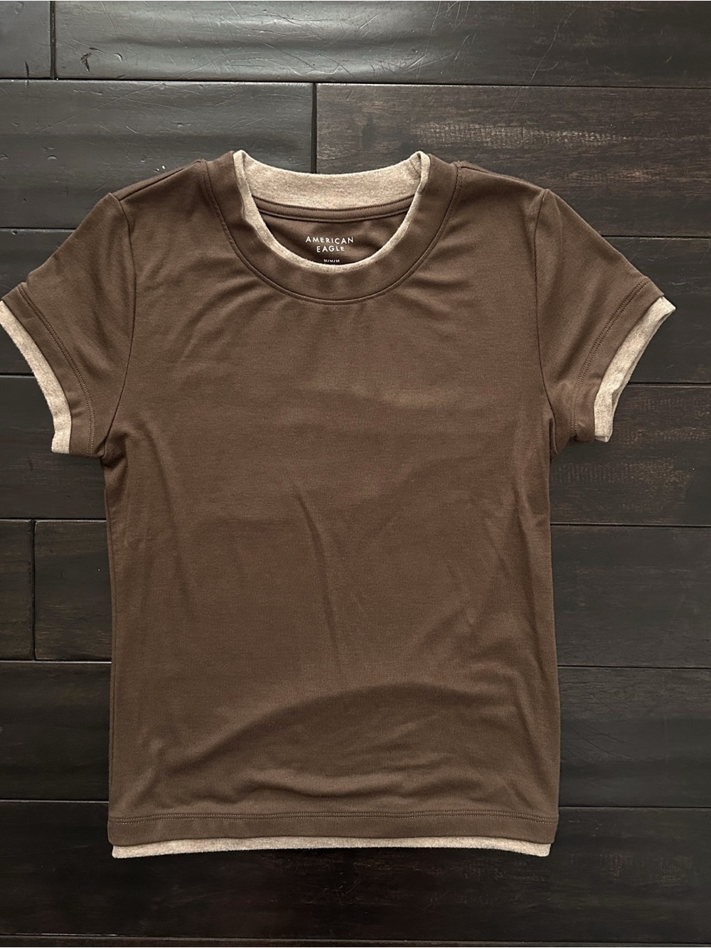AE Double-Layered Short-Sleeve T-Shirt